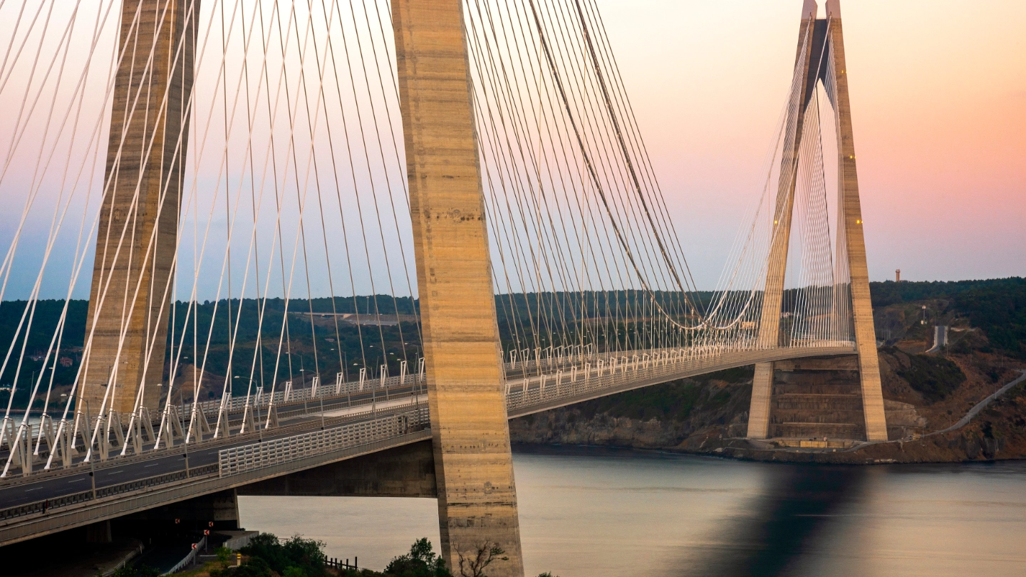 Bosporus bridge Istanbul