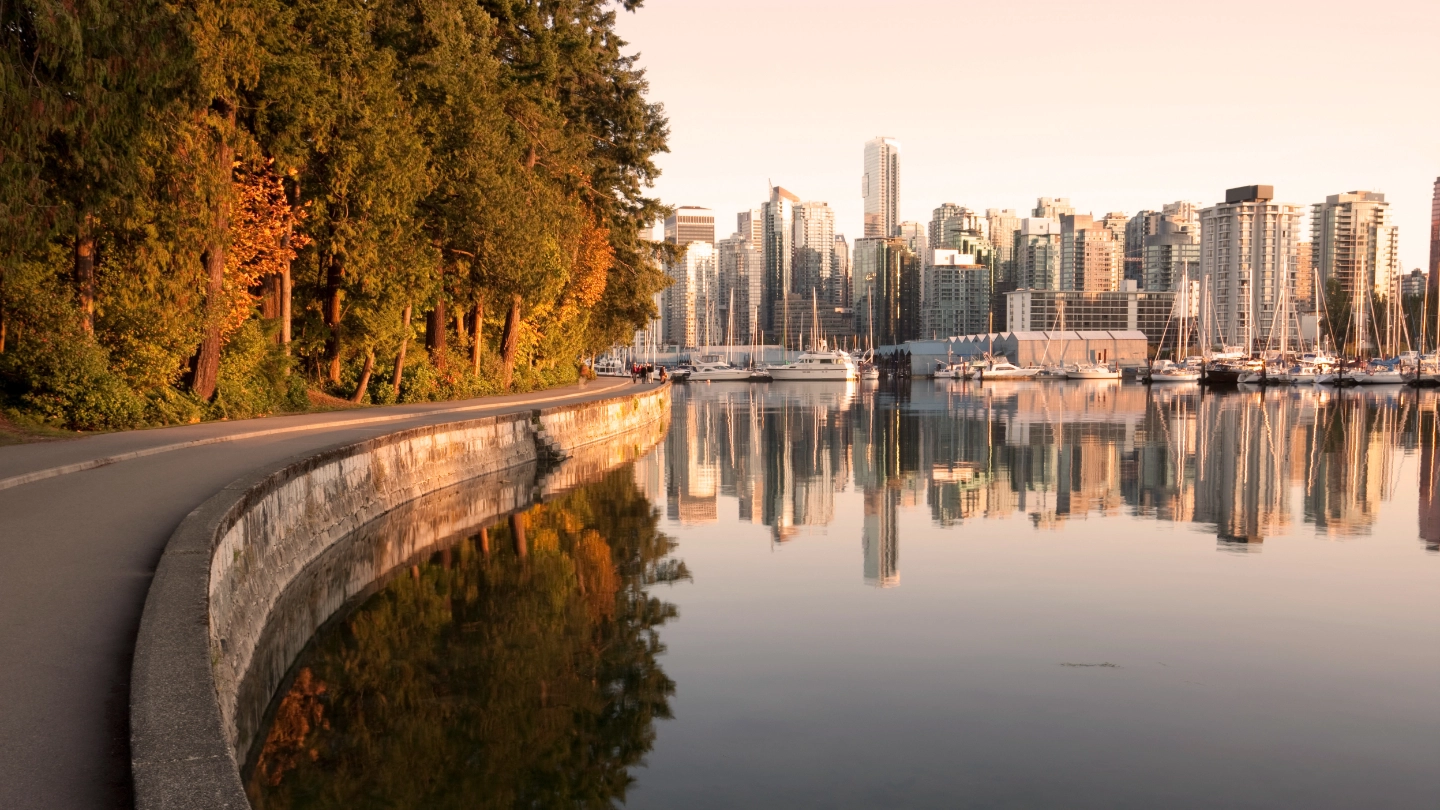 The skyline of Vancouver The skyline of Vancouver